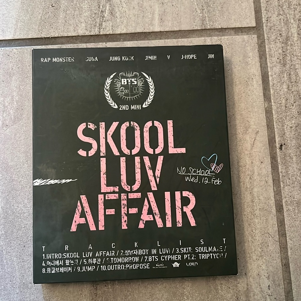 BTS “Skool Luv Affair” Album